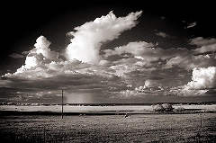 Distant Thunderstorm Near Kenedy, TX \ Dave Hickey